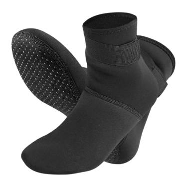 Imagem de YIJU Meias de mergulho em neoprene de 2 mm, meias aquáticas, botas de praia, calçado de neoprene para surf e mergulho, Xl