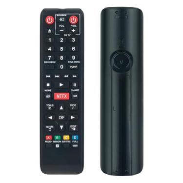 Imagem de Novo controle remoto AK59-00145A de substituição para Samsung Blu-ray DVD Player BD-E5900 BD-ES6000 BDE5700 BD-E5700 BD-EM57 BD-EM57/ZA BDEM57C BD-EM57C BD-EM57C/ZA BDEM57CZA BDEM57ZA BDEM59 BD-EM59