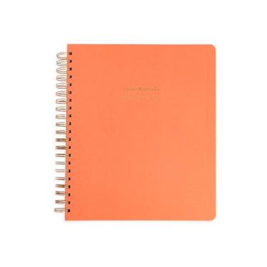 Imagem de momAgenda Agenda grande para o ano escolar 2024-2025, edição home office – Calendário de 12 meses com capa impermeável (julho de 2025 a agosto de 2026) (pôr do sol laranja)