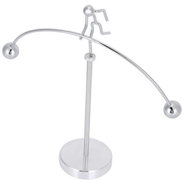 Imagem de AYNEFY Brinquedo de Equilíbrio Máquina de Movimento Perpétuo Brinquedo de Equilíbrio Cinético de Física e Ciências para Mesa de Escritório Doméstico Presente Legal de Ornamento de Mesa para Meninos