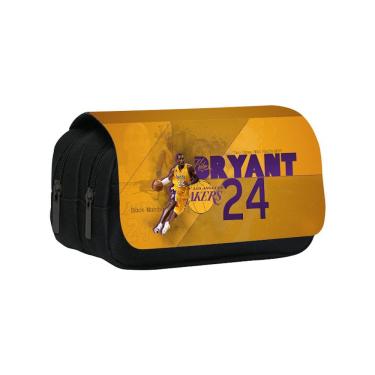 Imagem de Estojo para lápis Kobes Bryants Cartoon Anime de grande capacidade
