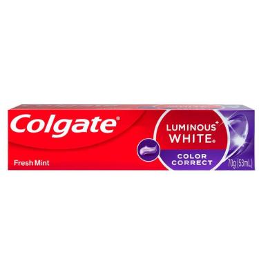 Imagem de Creme Dental Colgate Luminous White Color Correct Fresh Mint 70g