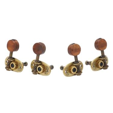 Imagem de Cryfokt Afinador de Cabeça de Máquina de Ukulele de Metal, Artesanato Requintado, Substituição Perfeita para Instrumentos de 4 Cordas