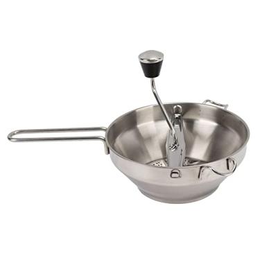 Imagem de Domary Moinho de Alimentos Manual de Aço Inoxidável Portátil Espremedor Compotas para Frutas e Legumes