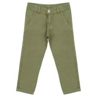 Imagem de Calça Infantil Look Jeans Alfaiataria Collor - PRETO - 04-Masculino