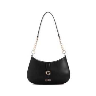 Imagem de Bolsa Guess Carrie Top Zip Shoulder Bag Preto - VG989618-Feminino