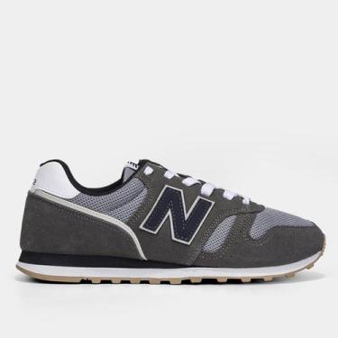 Imagem de Tênis New Balance 373 V2 Masculino, Cinza, 42
