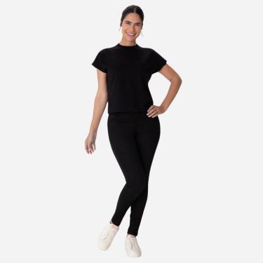 Imagem de Calça Feminina Skinny Em Sarja Com Elastano - Malwee-Feminino