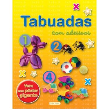 Imagem de Tabuadas com Adesivos - GIRASSOL, Sortido