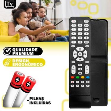 Imagem de Controle Remoto Universal Compatível Com Televisão Led Aoc - Linksky /