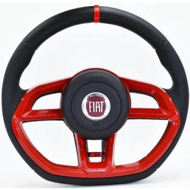 Imagem de Volante Fiat Uno Fire 2001 2002 2003 2004 2006 2008 2012 C/ o Cubo - C