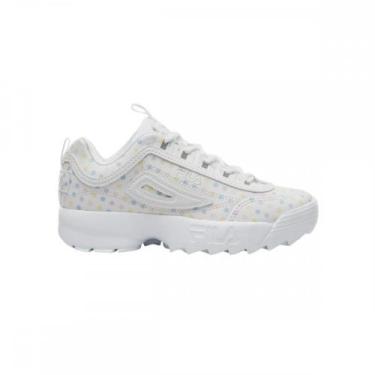 Imagem de Tenis Fila Disruptor 6720 Infantil, Branco, 36