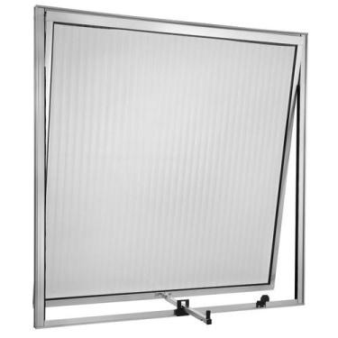 Imagem de Janela de Alumínio Maxim-Ar 60x80cm 1 Secção Central Ecosul Esquadrisu