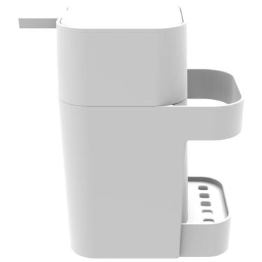 Imagem de Dispenser De Detergente Bucha De Pia Branco 600Ml Soprano