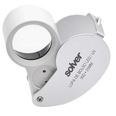 Imagem de Lupa de Bolso LED/UV Solver SLD-131