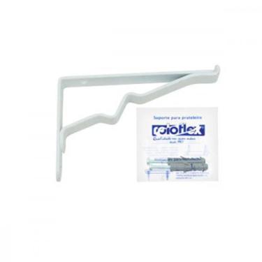 Imagem de Suporte Prateleira Roloflex Vidro Branco 10Cm Peca 3254