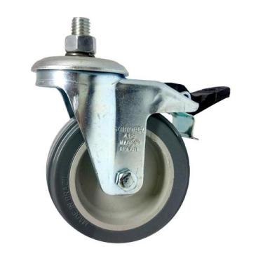 Imagem de Rodizio industrial 514  schioppa, GIRATORIO 514S C/ PINO C/ TRAVA