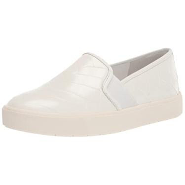 Imagem de Vince Tênis feminino Blair Slip On, Couro de tecido branco óptico, 35