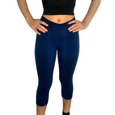 Imagem de Calça Feminina Corsário Lisa Suplex Pp ao Plus Size - Serdan Confecçõe