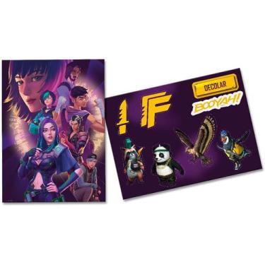 Imagem de Kit Decorativo - Free Fire - 1 unidade - Festcolor - Rizzo