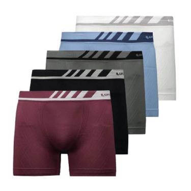 Imagem de Kit 6 cuecas lupo microfibra boxer kids lupo  136, Sortidas, GG