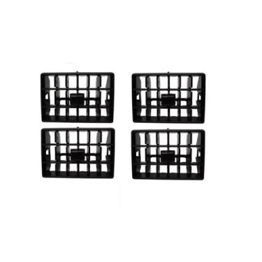 Imagem de Kit 4 Difusores Ar Do Painel Gol G2 Bola 97 98 99 00 Special - Autopla