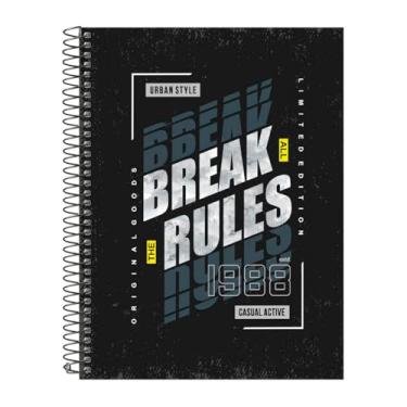 Imagem de Caderno Universitário 20 Matérias Capa Dura Urban Quebre as Regras