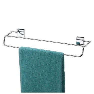 Imagem de Toalheiro Duplo 45 Cm Fixação Por Parafuso - Inox - Future