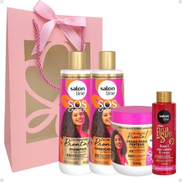 Imagem de Kit Presente Salon Line De Repente Pronta!: Shampoo, Condicionador e Creme Pentear + Mimo Exclusivo