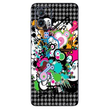 Imagem de Capa Adesivo Skin022 Verso Para Motorola Moto G73 2023 - KawaSkin
