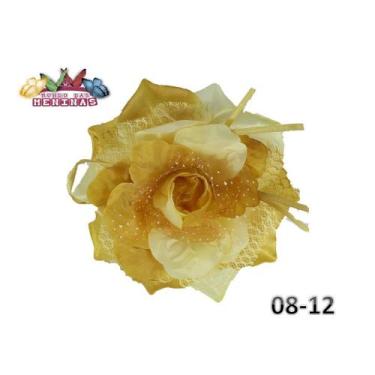 Imagem de 1 Bico de Pato Premium Infantil ou Adulto 5.5 cm Com Laço Flor Mod. BP