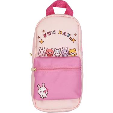 Imagem de Estojo Duplo, Contact, Kawaii, Mochilinha, Fun Day, Lona