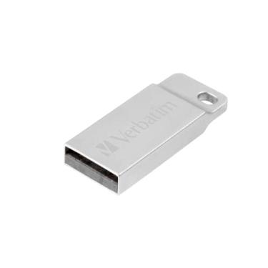 Imagem de Verbatim 64 GB Metal Executive USB Flash Drive - Prata