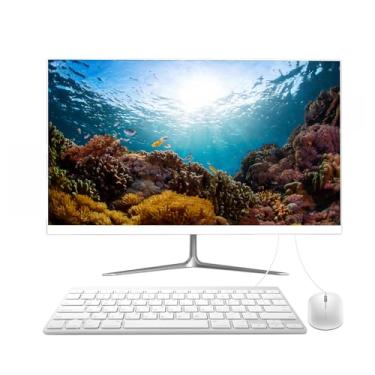 Imagem de PINGDY Computadores Desktop All-in-One de 68.6 cm, Computador Desktop Quad-Core N5095, 16G RAM 512G SSD IPS HD Tela Ultrafina, Alto-falante USB 3.0 Teclado Mouse para Jogos Escritório Estudo