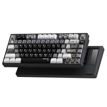 Imagem de Apos x Teclado compacto R075 (preto, rosa Robin Linear)