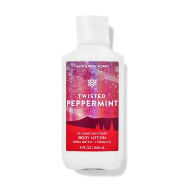Imagem de Loção corporal e para mãos Bath & Body Works Twisted Peppermint 240 ml