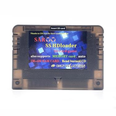 Imagem de Cartucho para leitor de jogos SAROO SS HDloader de leitura rápida suporta cartões SD TF Menory Cards Play Games sem CD para Saturno (edição normal 64G)