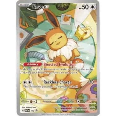 Imagem de Carta Pokémon Pokémon Eevee SVP 173 Prismatic Evolution