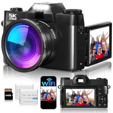 Imagem de Câmera digital profissional para fotografia, câmera digital compacta de apontar e fotografar