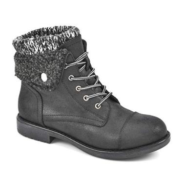 Imagem de CLIFFS BY WHITE MOUNTAIN Bota feminina estilo caminhada Duena, Preto, 6