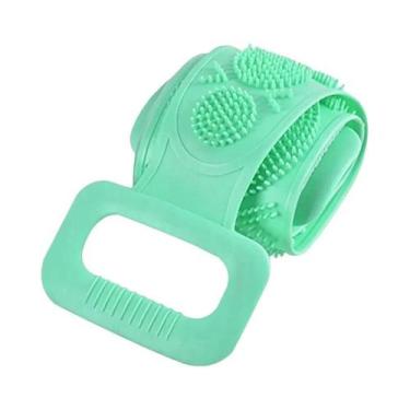 Imagem de Esponja Corporal De Silicone Ecológica Esfoliante Para Costas Antiderr