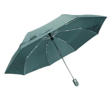 Imagem de Guarda Chuva Colorido Reforçado Automático Abre Fecha Mb Cor:Preto - M