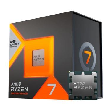 Imagem de AMD Ryzen 7 7800X3D - 8 Núcleos - 16 Threads - 4.2GHz (Turbo 5.0 GHz) - Cache 104MB - AM5 - TDP 120W