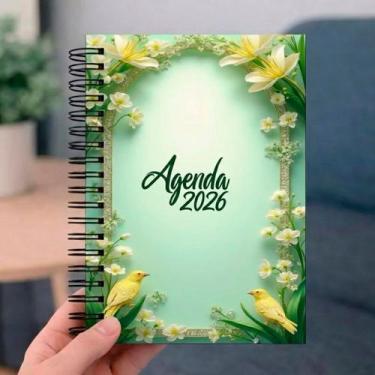 Imagem de Agenda 2026 Coleção Floral  1 Dia Por Página Tema:25 - Onor, 22