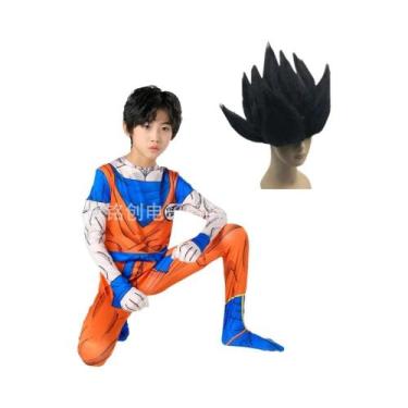 Imagem de Fantasia De Cosplay Goku Majin Vegeta Para Crianças E Adultos, Macacão