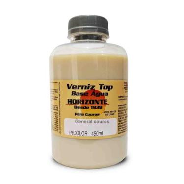 Imagem de graxa para sapatos couro incolor horizonte verniz top 450ml, Incolor