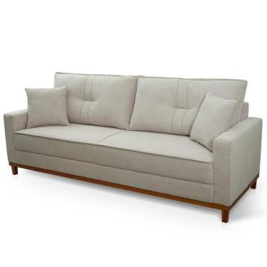 Imagem de Sofá Living Malibu 2,00m Bege Bouclê - King House