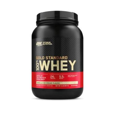 Imagem de Gold Standard 100% Whey - Optimum Nutrition - 907G, Baunilha