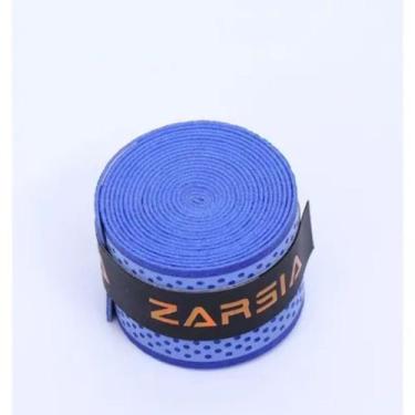 Imagem de Kit 5 Overgrip Fita Para Raquete Beach Seca Furo Tennis - Perfetto, Az