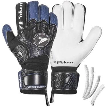 Imagem de Luva De Goleiro Campo Profissional Jogo Treino Ortho Vulcan II Poker 0